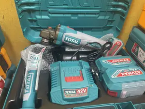 42v Total Battery Angle Grinder Machine