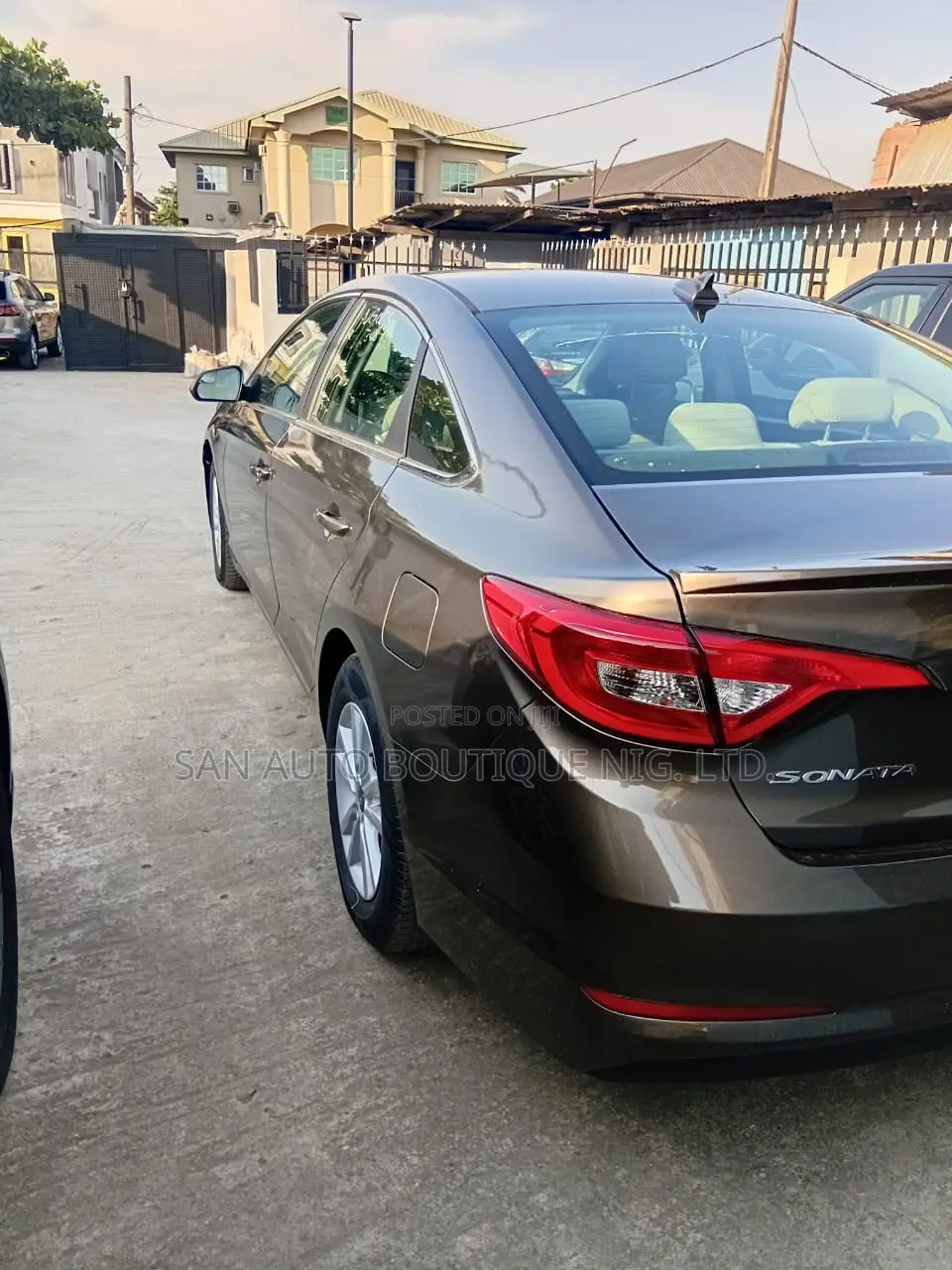 Hyundai Sonata 2015 Brown
