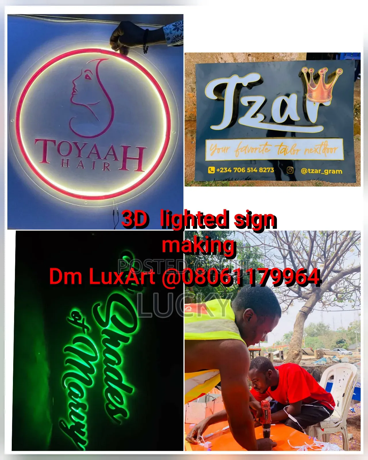 3d Sign Post