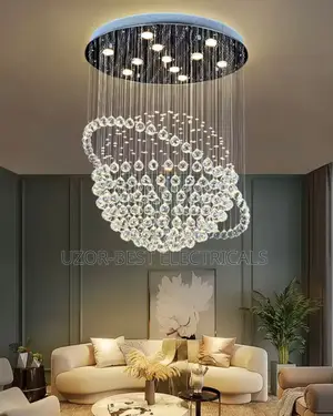 Interior Rainy Dropping Chandelier Light