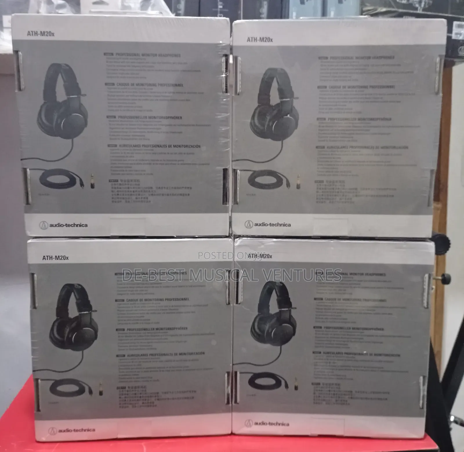 Audio-Technica Ath-M20x Headphones