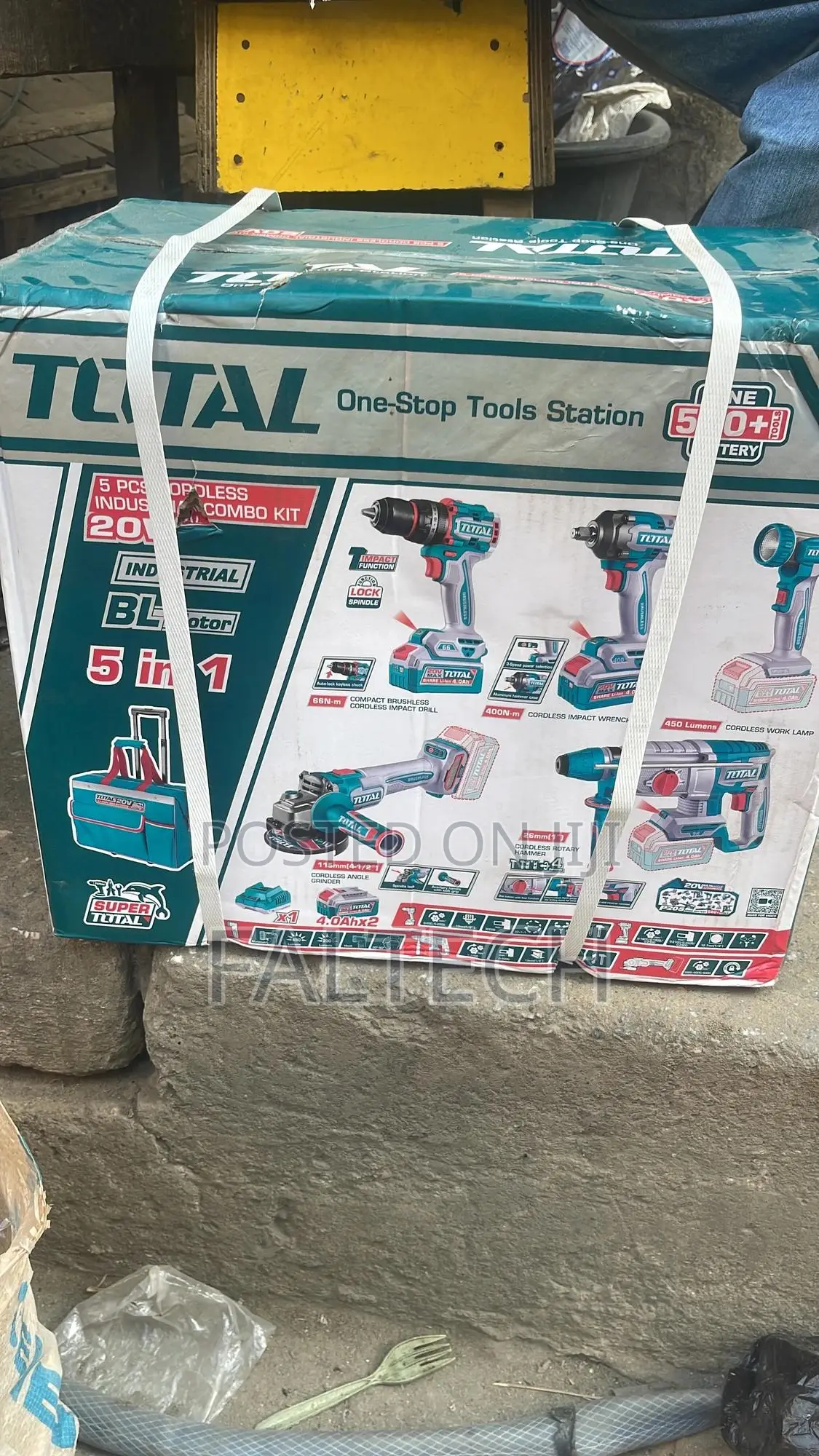 Industrial 5 In 1 Cordless Drill