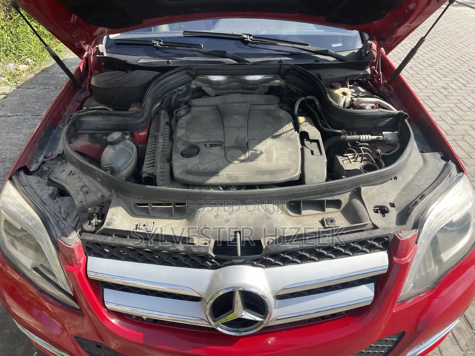 Mercedes-Benz GLK-Class 2014 Red