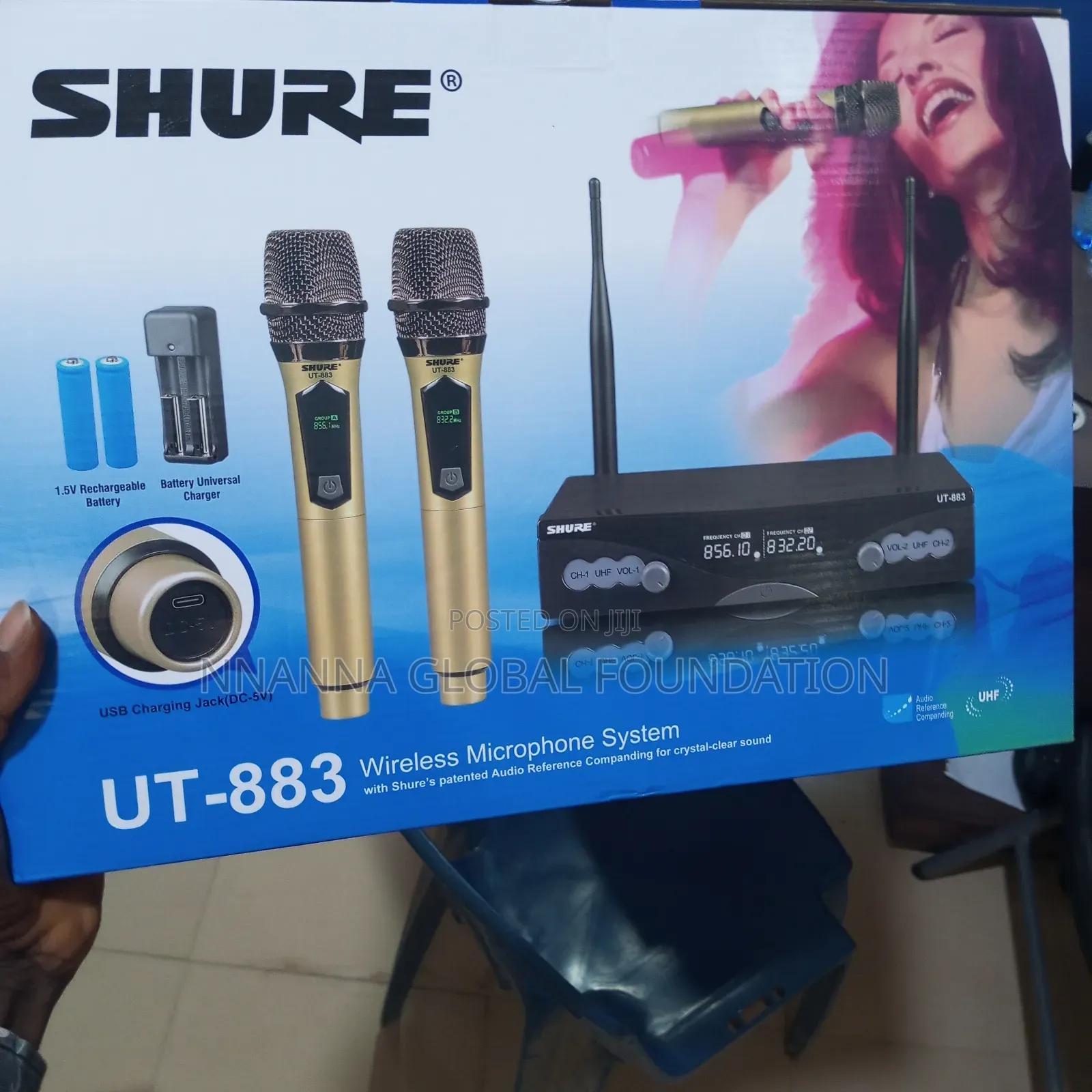 Ut-883 Wireless Microphone