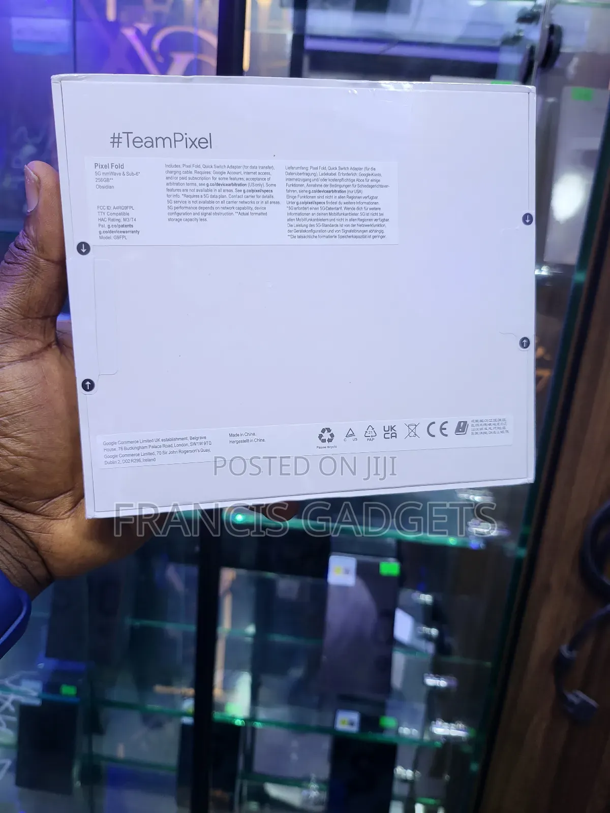New Google Pixel Fold 256 GB Black
