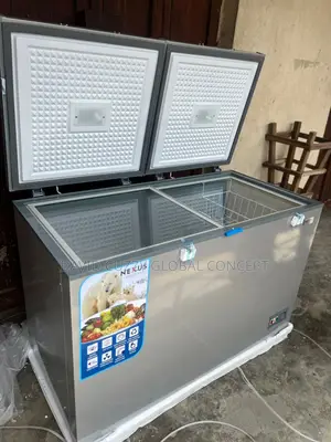 Nexus 400l Double Door Chest Freezer