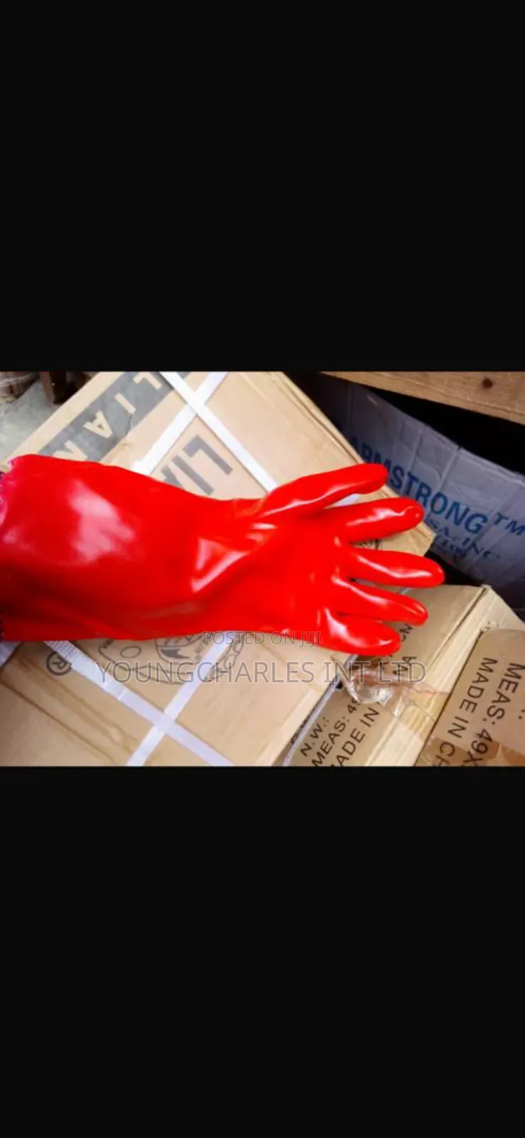 Rubber Handglove.