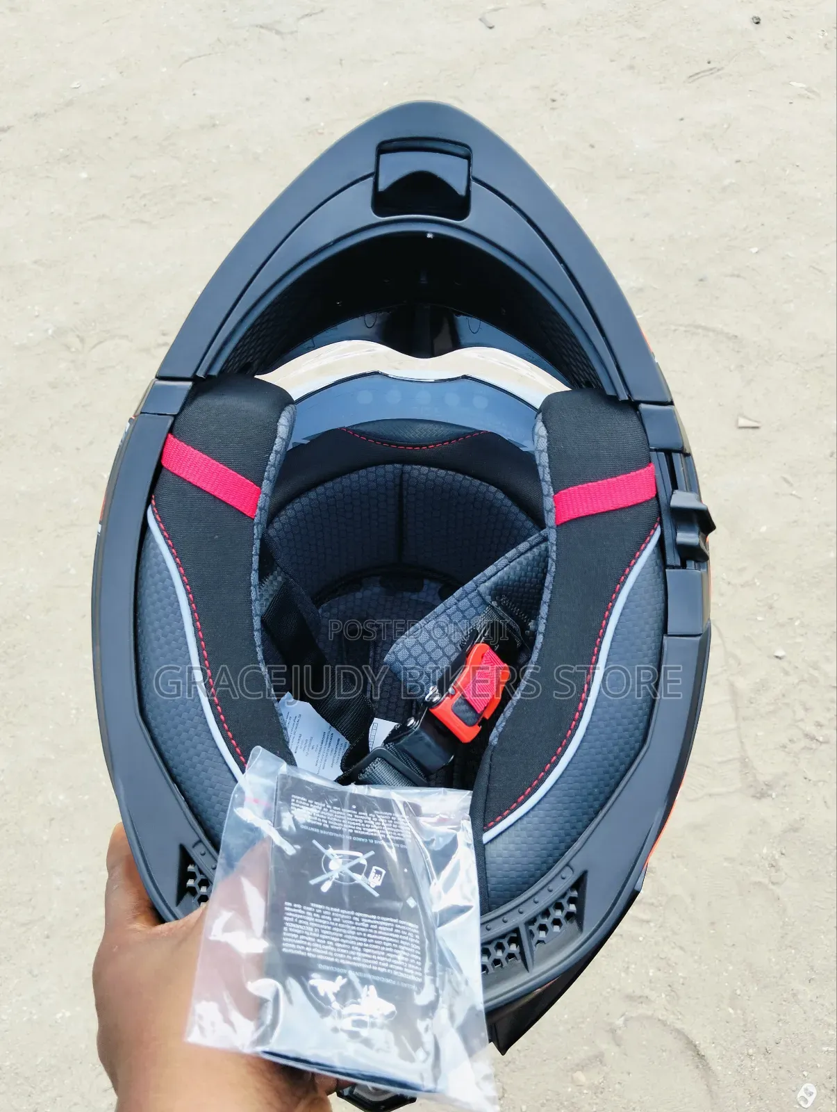 Dot Flip Up Helmet