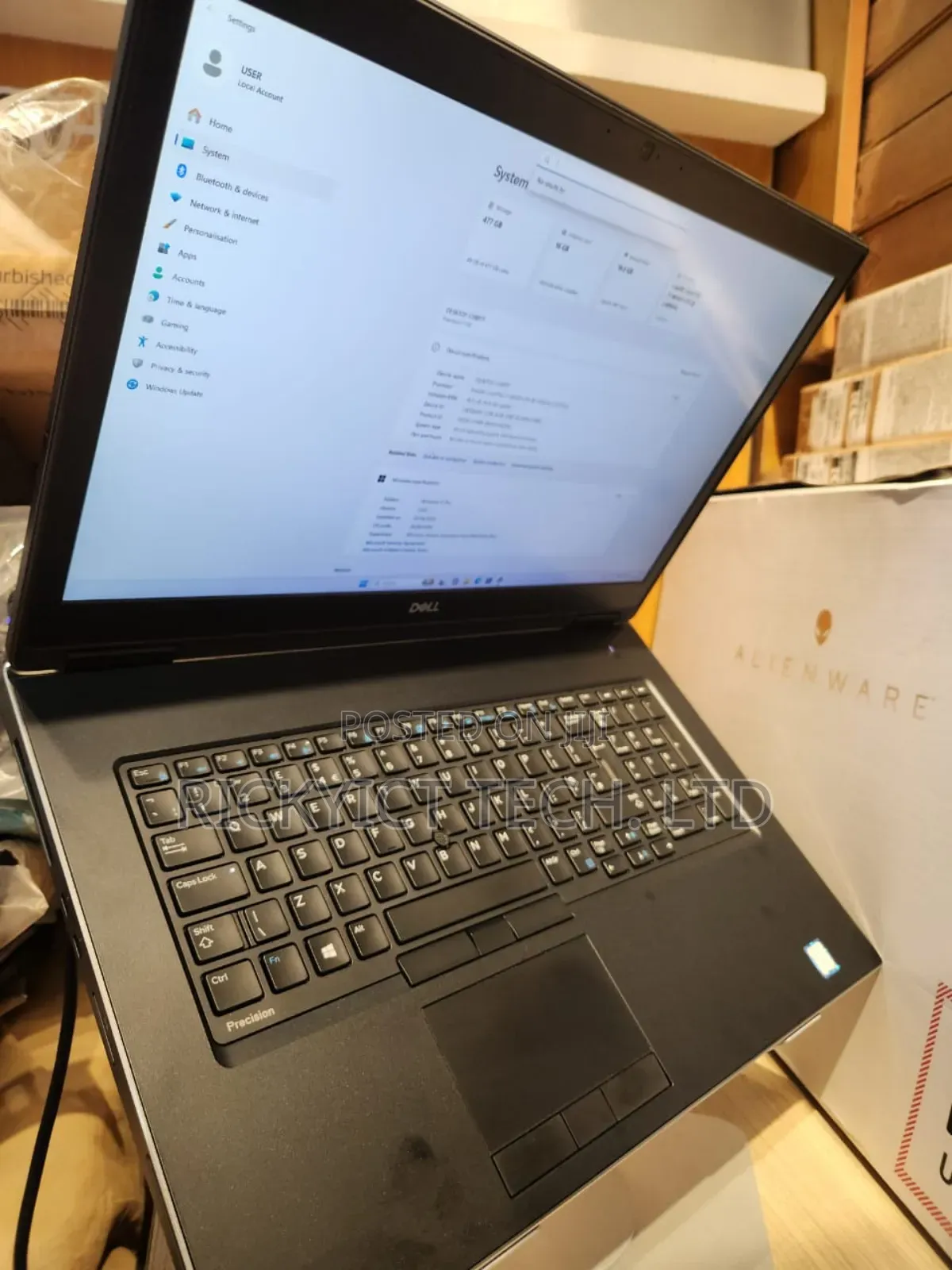 Laptop Dell Precision 7730 16GB Intel Core i7 SSD 512GB
