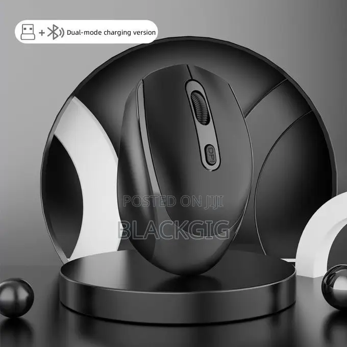 Rechargeable Wireless Mouse Bluetooth + Usb2.4g Original Mouse