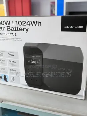 Ecoflow Delta 3 Solar Generator / Power Station