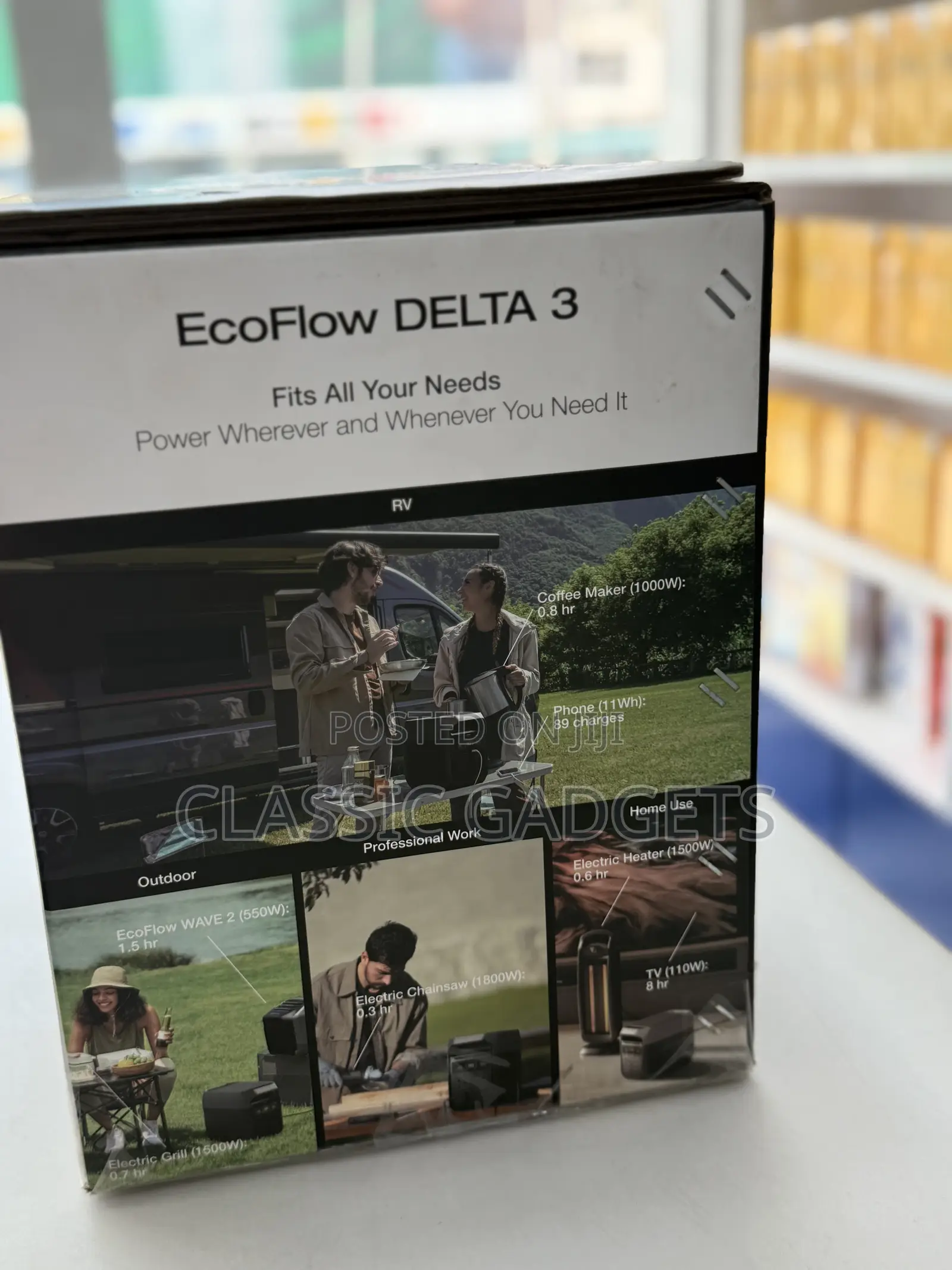 Ecoflow Delta 3 Solar Generator / Power Station