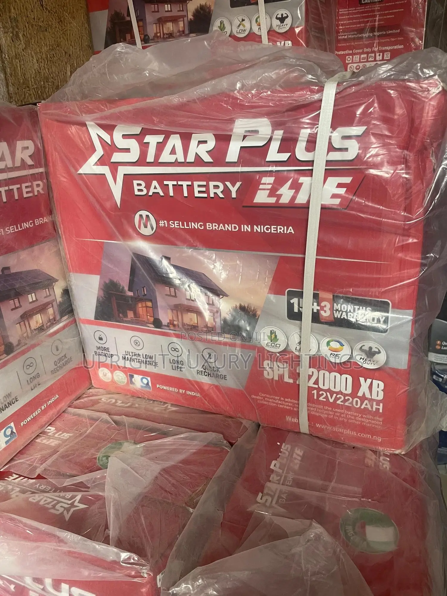 220ah Starplus Lite Tubular Battery