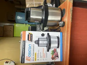 Boscon 6l Extra Large Stainless Steel Yam Pounder – 1200w Heavy Dut