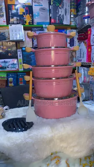 Pink Granite Pot