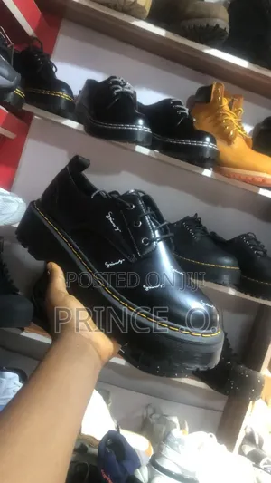 Big Sole Black Doc Martens