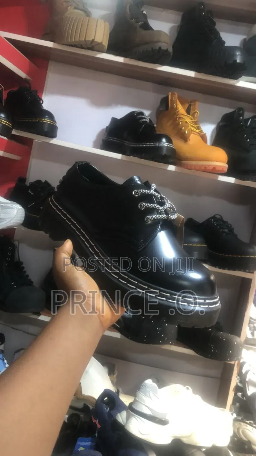 Big Sole Black Doc Martens
