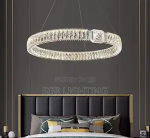 Modern Crystal Chandelier Led Pendant Light