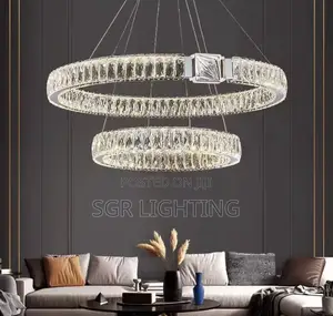 Modern Crystal Chandelier Led Pendant Light