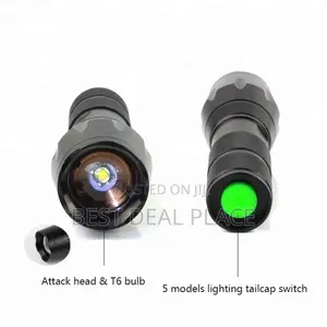 Tactical Security Flashlight Torch Waterproof