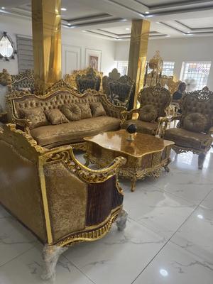 Complete Set of High Quality Imported Fabric Sofa Chair