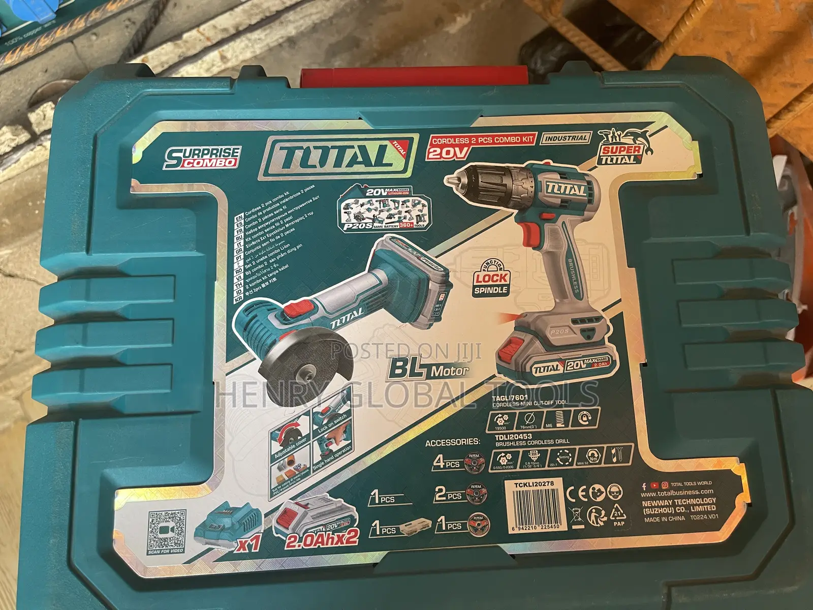 20v Total Combo Kit Set