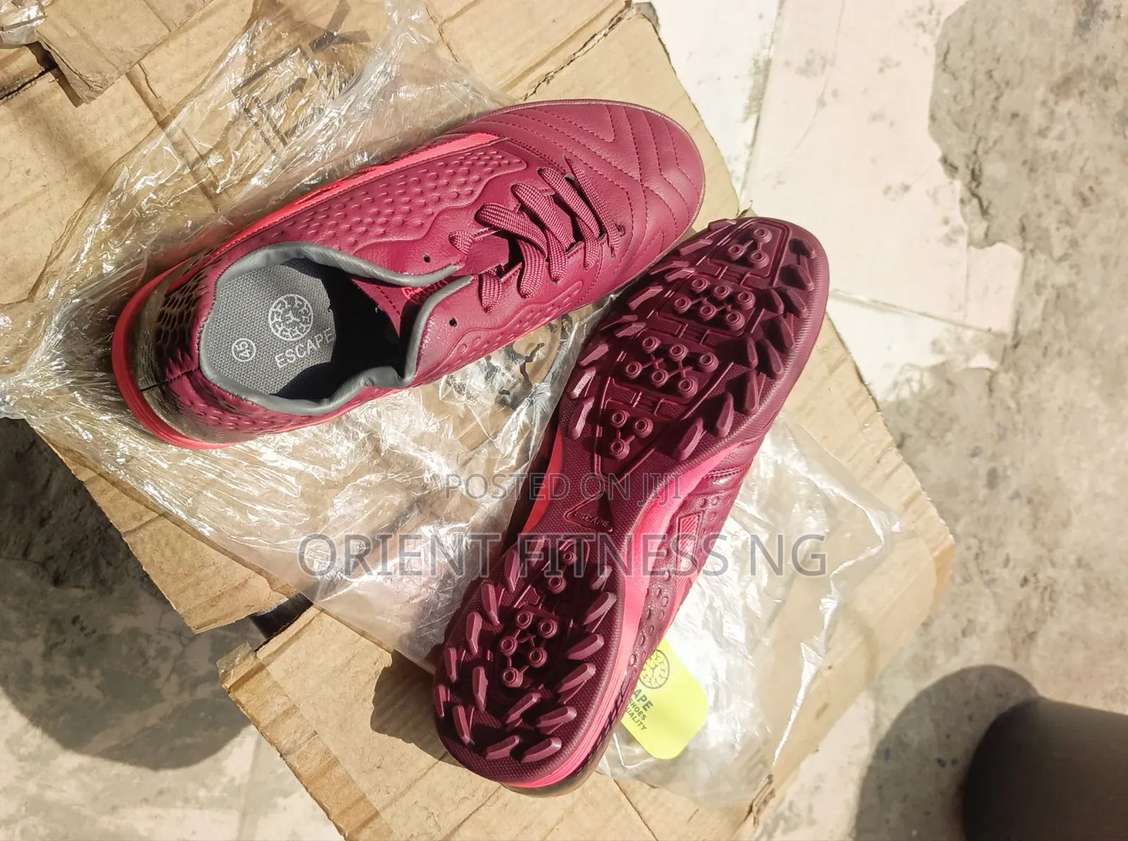 Canvas Football Boot