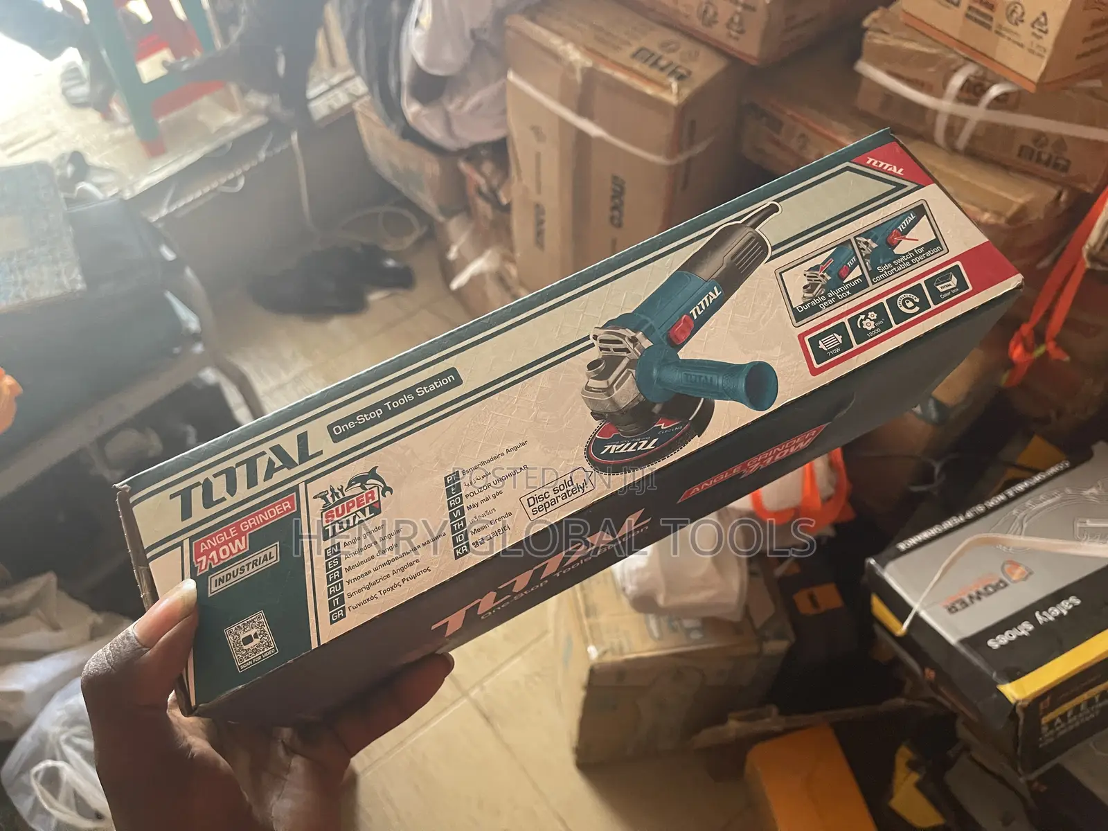 710w Total Electric Angle Grinder Machine