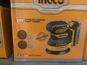20v Ingco Battery Rotary Sander Machine