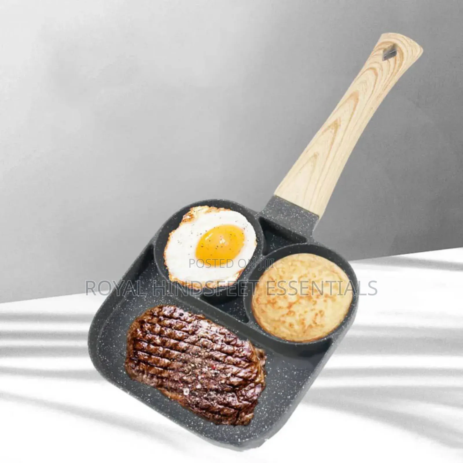 3 Holes Non-Stick Pancake Pan