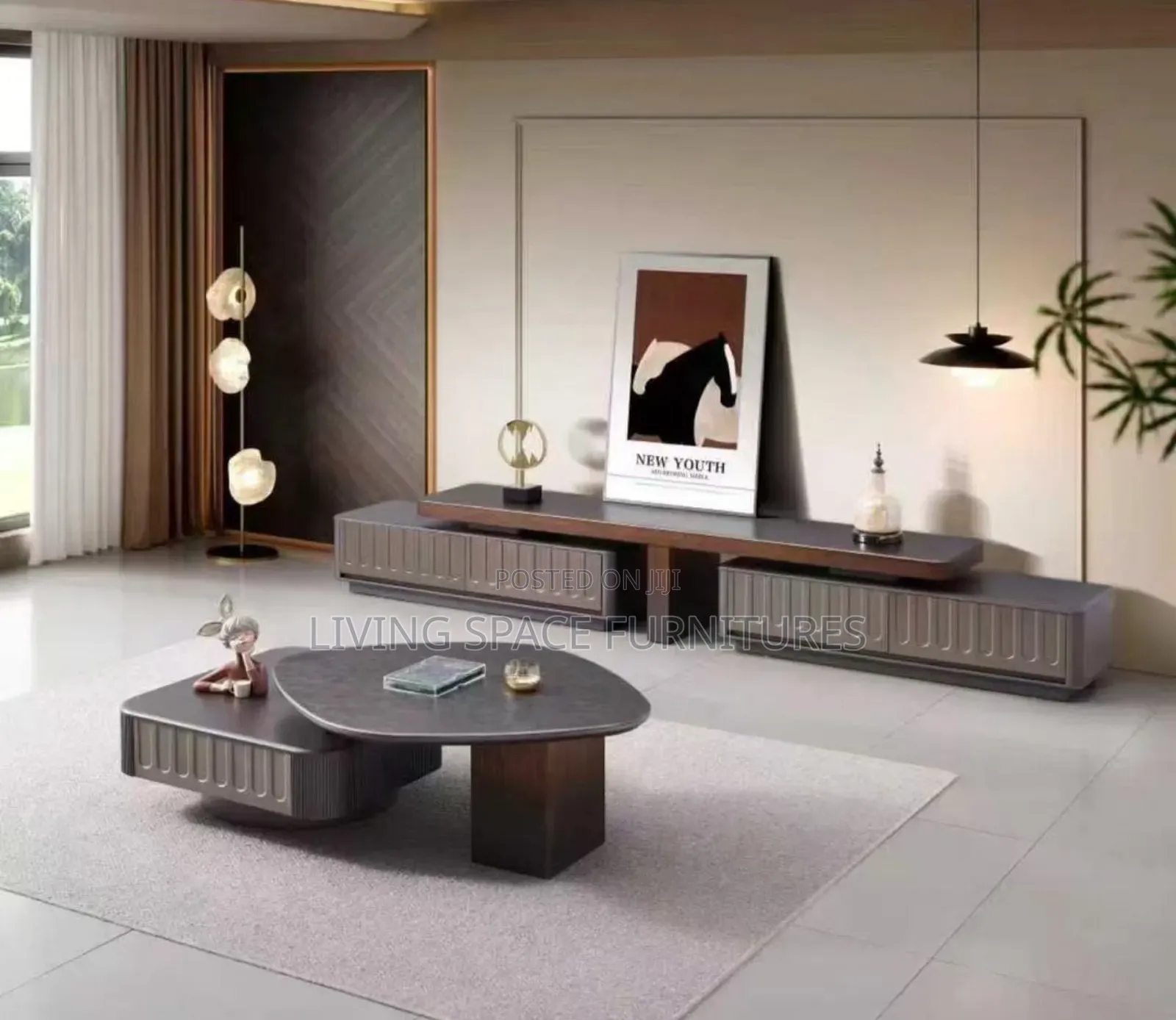 Modern Center Table With Tv Stand
