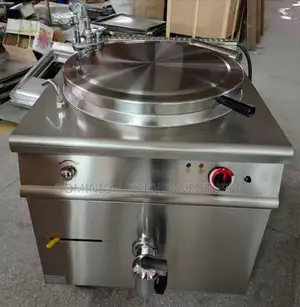 100 Liters Boiling Pan Electric and Gas Available.