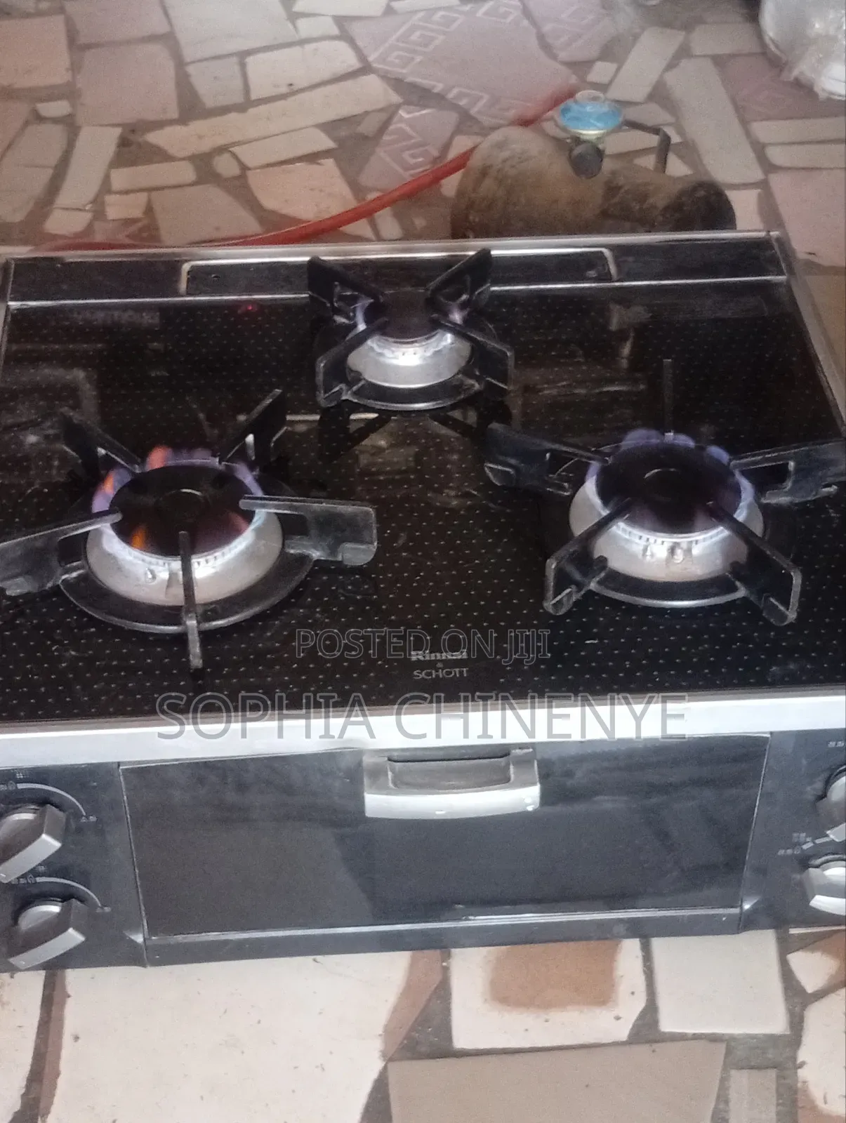 Belgium Table Gas Cooker With Oven