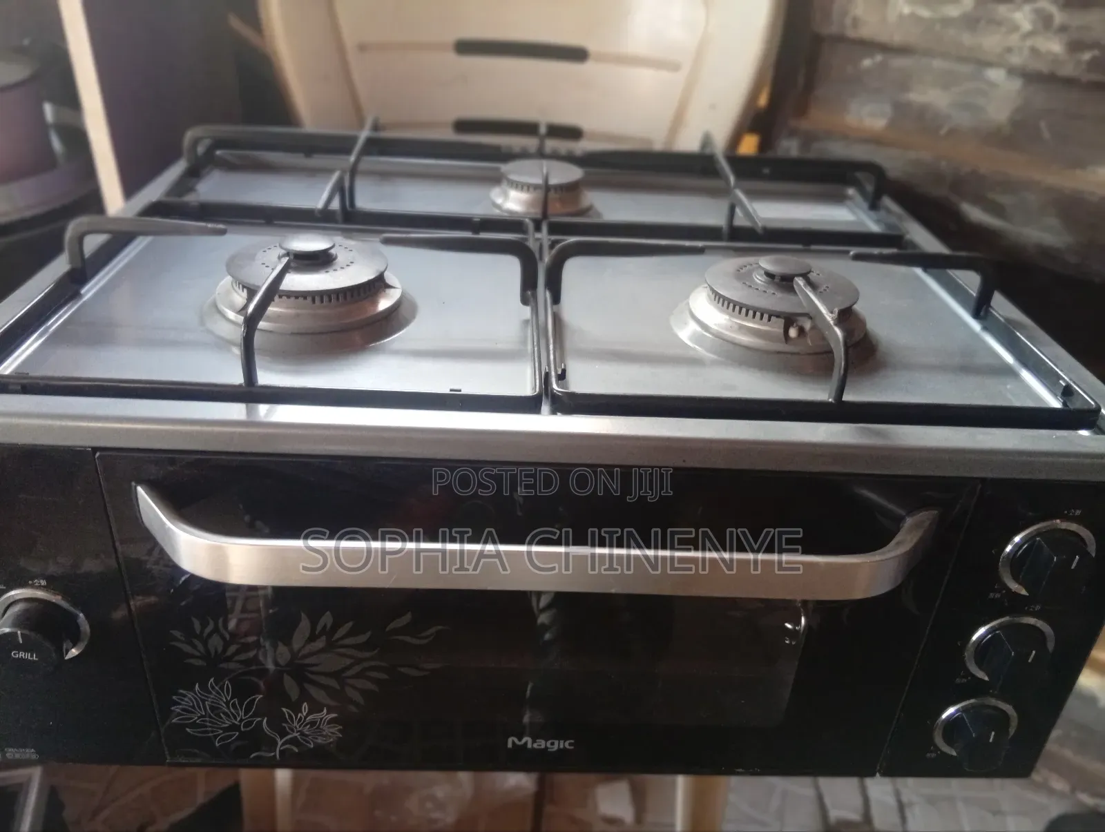 Belgium Table Gas Cooker With Oven
