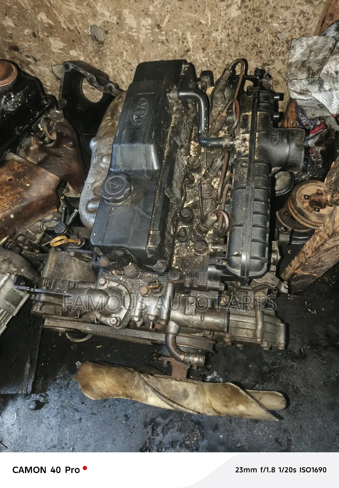 Kia Pegas Diesel Engine