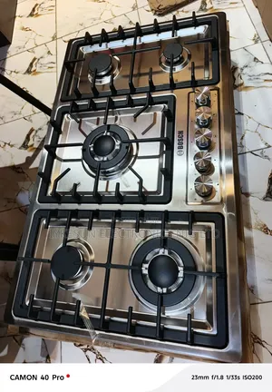Quality Bosch Built-in 90cm 5 Burners Stainless Steel Gas Cooker Hob