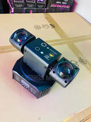Mini Led Moving Head Effect Lights Double Head RGB