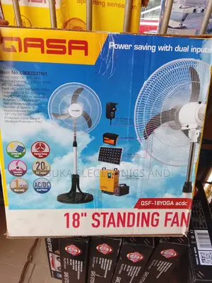 18 Inches Ac and Dc Standing Fan Is Available Gasa