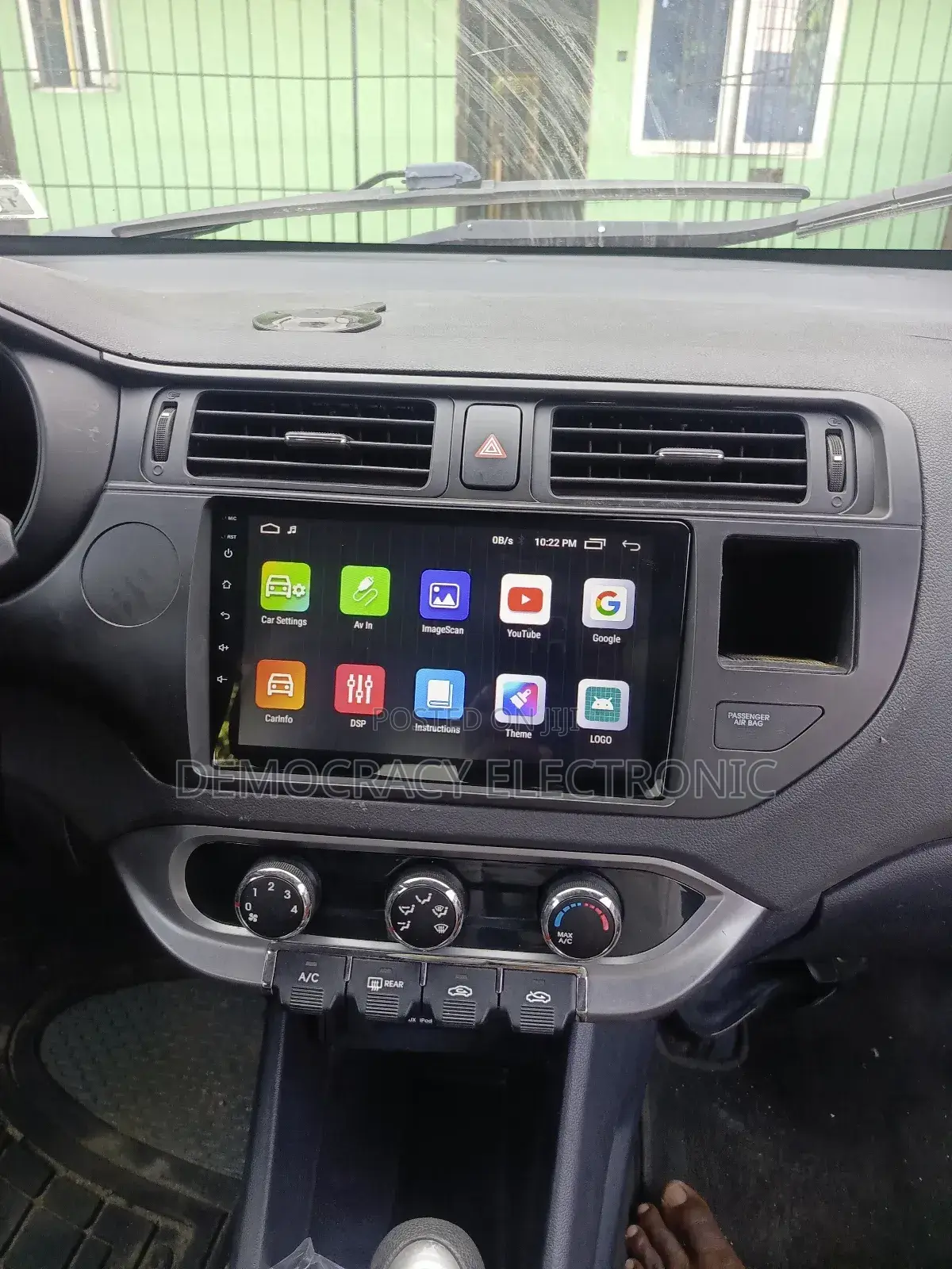 Kia Rio 2013 Android Screen With GPS Navigation System (Map)