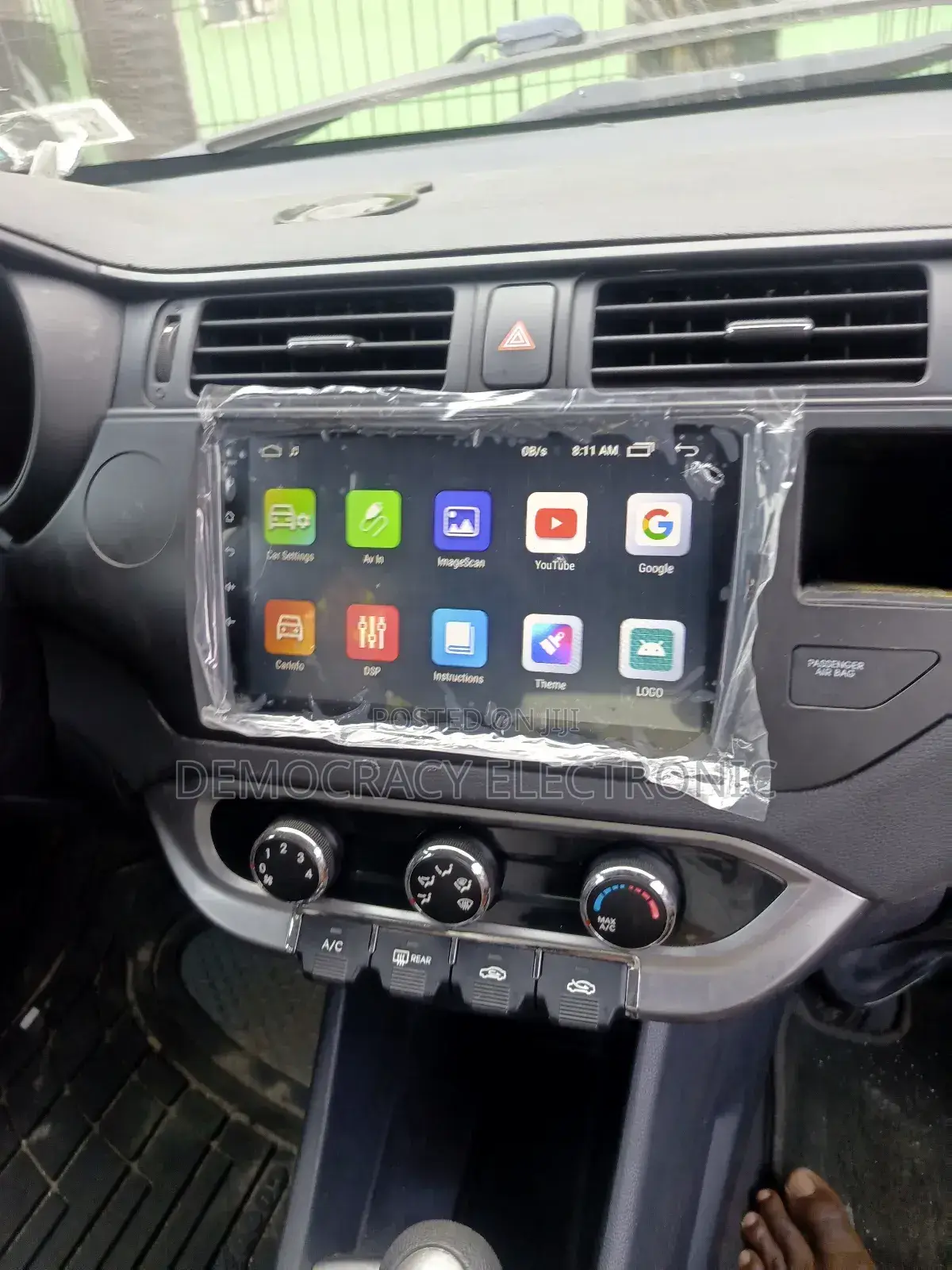 Kia Rio 2013 Android Screen With GPS Navigation System (Map)