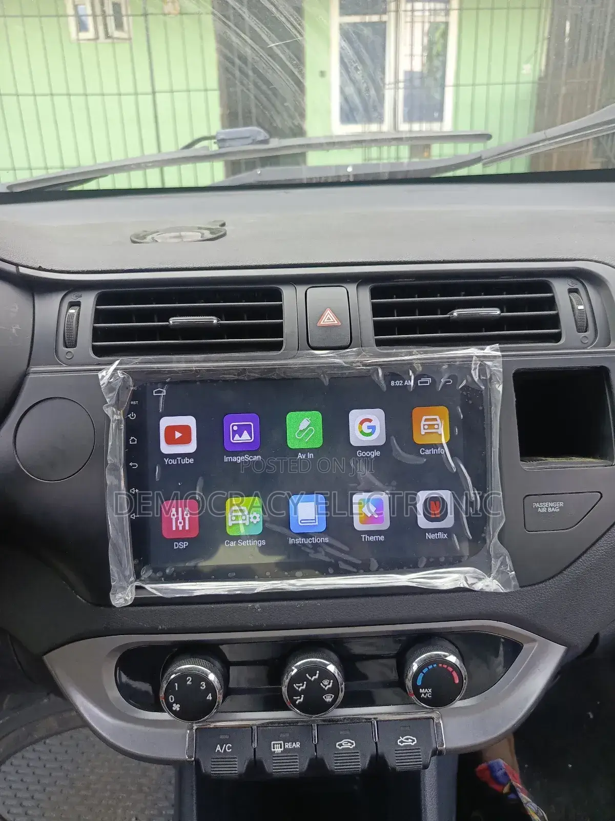Kia Rio 2013 Android Screen With GPS Navigation System (Map)
