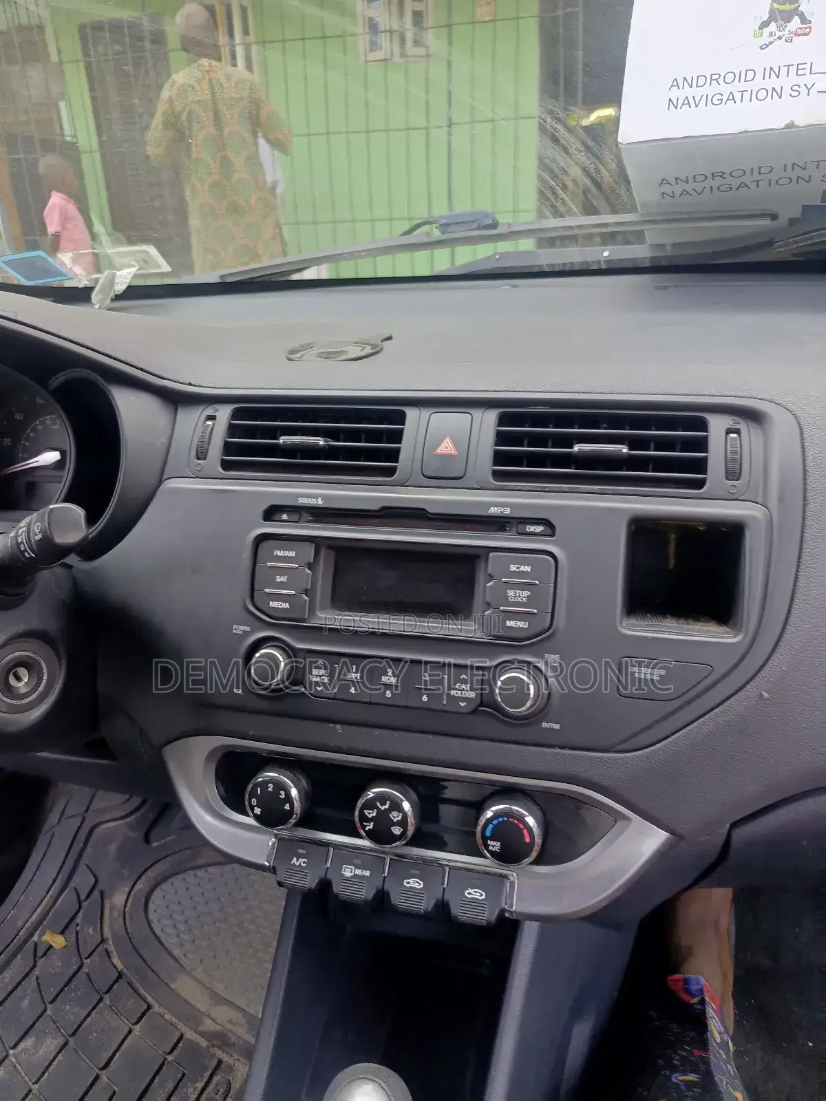 Kia Rio 2013 Android Screen With GPS Navigation System (Map)