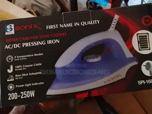 Ac and Dc Pressing Iron 200-250 Watt Is Available