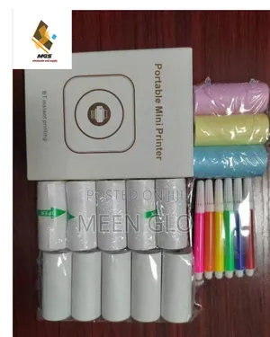 Mini Printer With Accessories