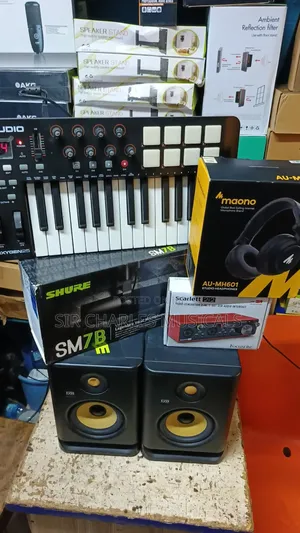Studio Equipment Complete as Seeing