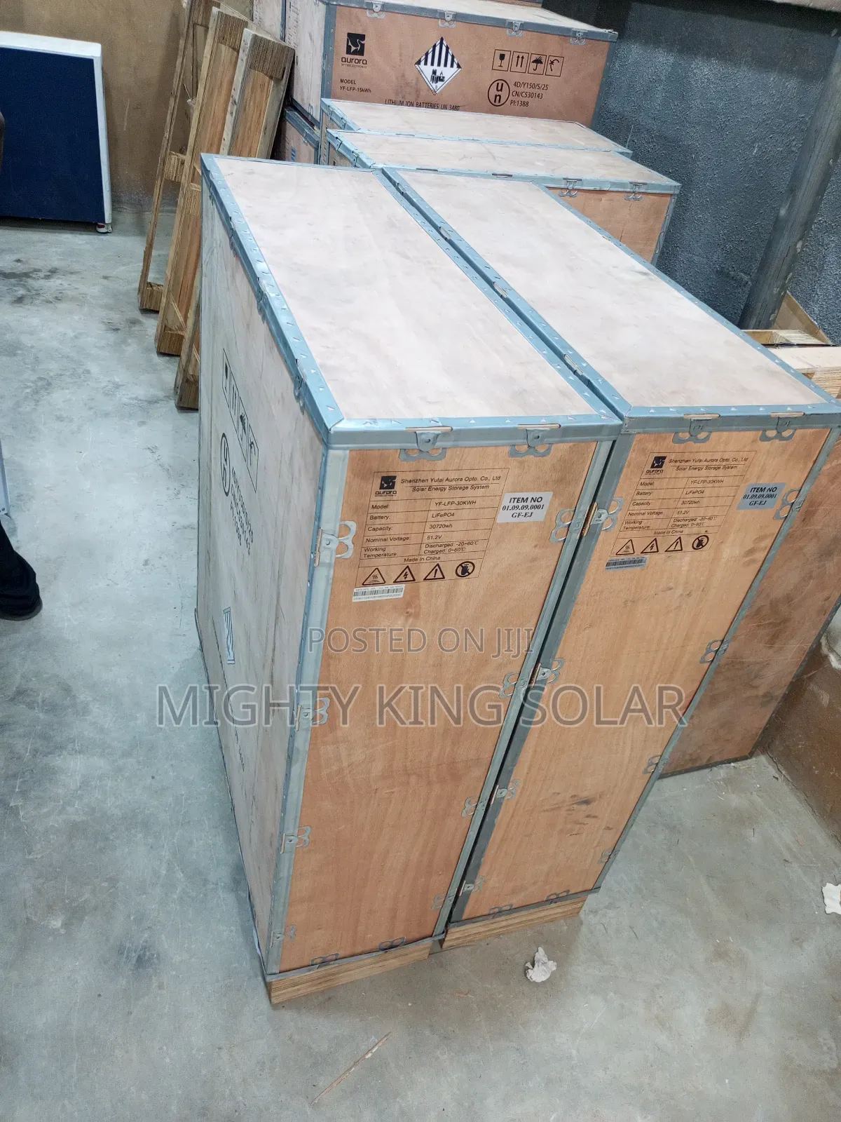 30720kwh Qurora Lithium Iron Battery