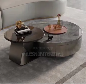 Marble Top 2 in 1 Center Table