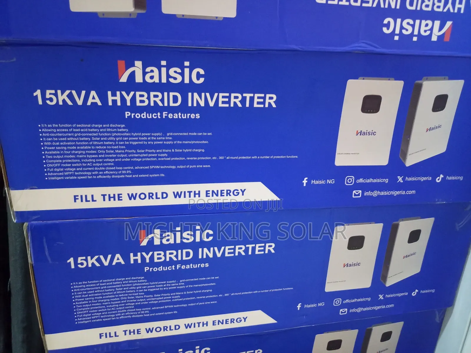 15kva Haisic Hybrid Inverter
