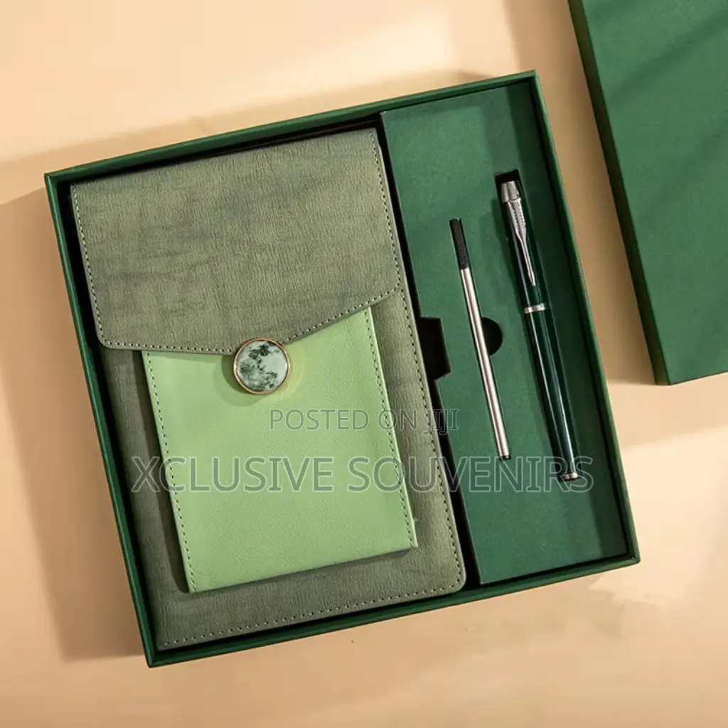 Premium A5 Business Gift Notebook Set With Pen