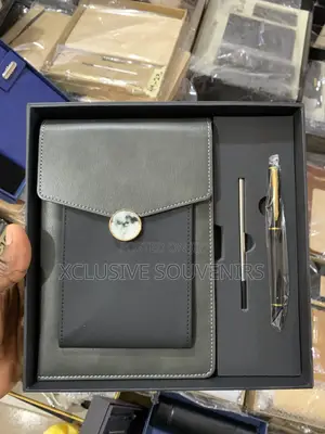 Premium A5 Business Gift Notebook Set With Pen